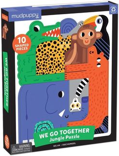 We Go Together Jungle, 10 shaped pcs