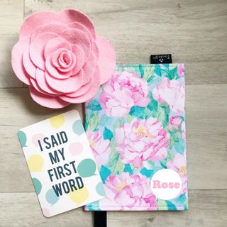 Peony with Mint Leaves 