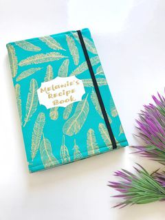 Gold Feathers on Teal
