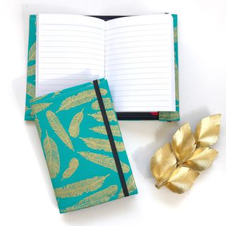 Gold Feather Aqua