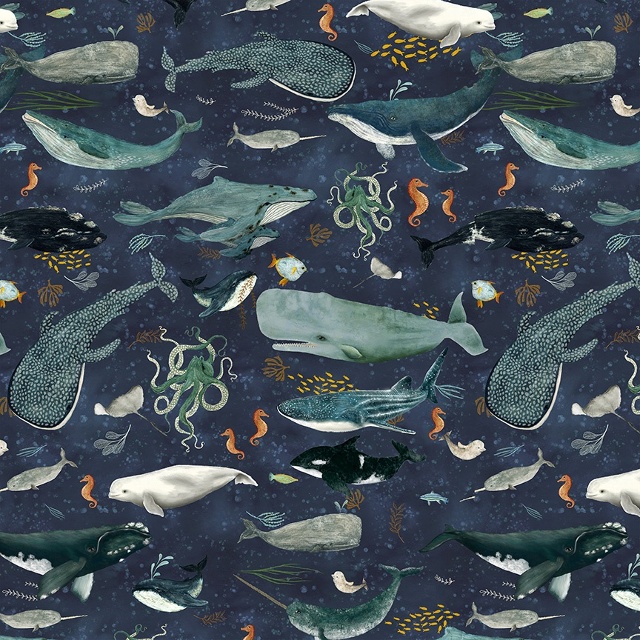 Big Blue Adventure (Pencil Bag)