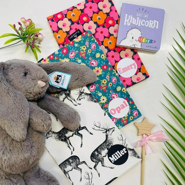 Custom Baby Plunket Book Covers | FinndieLoo Nelson NZ